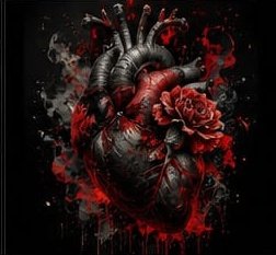 Diseño Corazón Flamenco