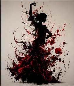 Diseño Silueta Flamenca