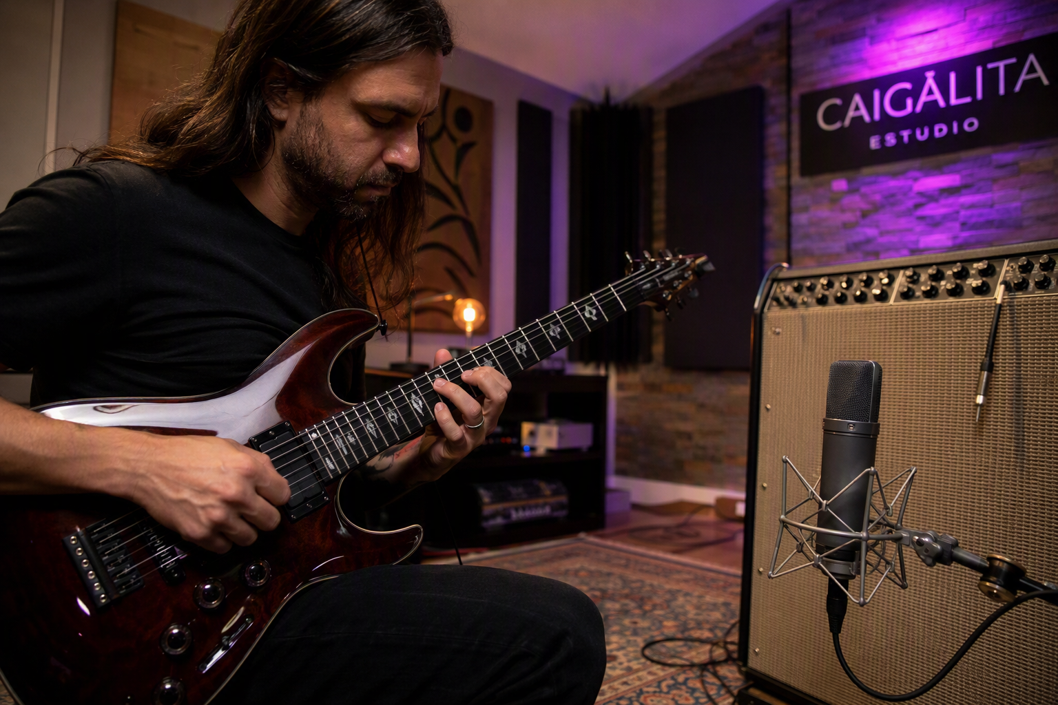 Sesión de guitarra