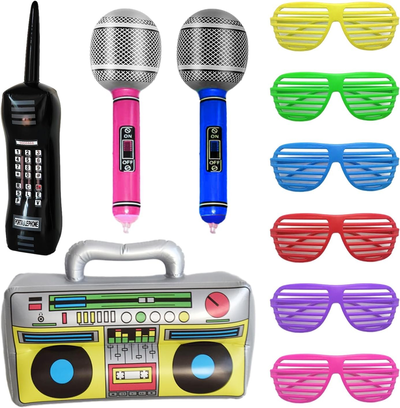 Accesorios retro años 80 y 90