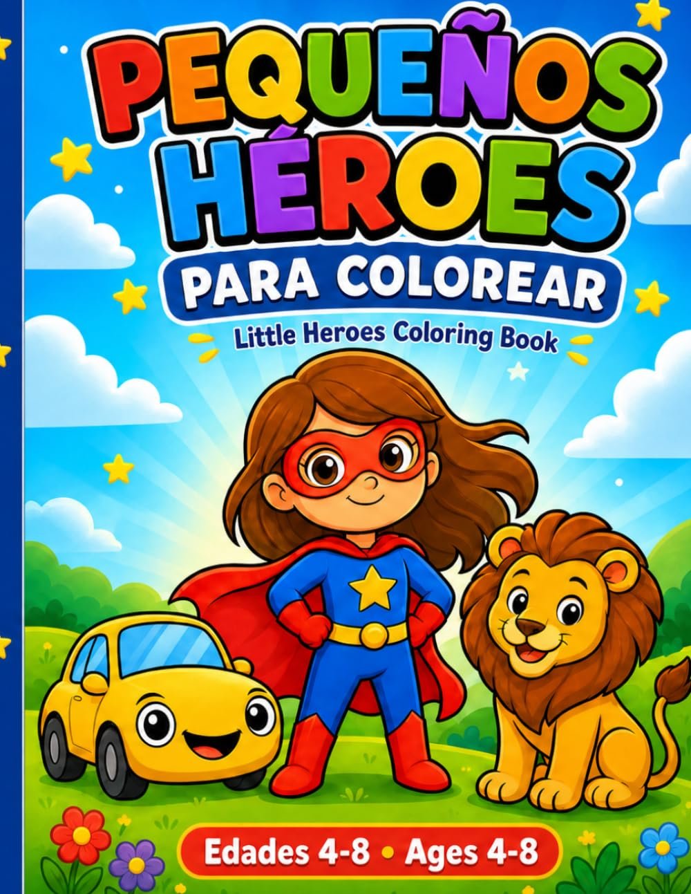 Pequeños Héroes para Colorear